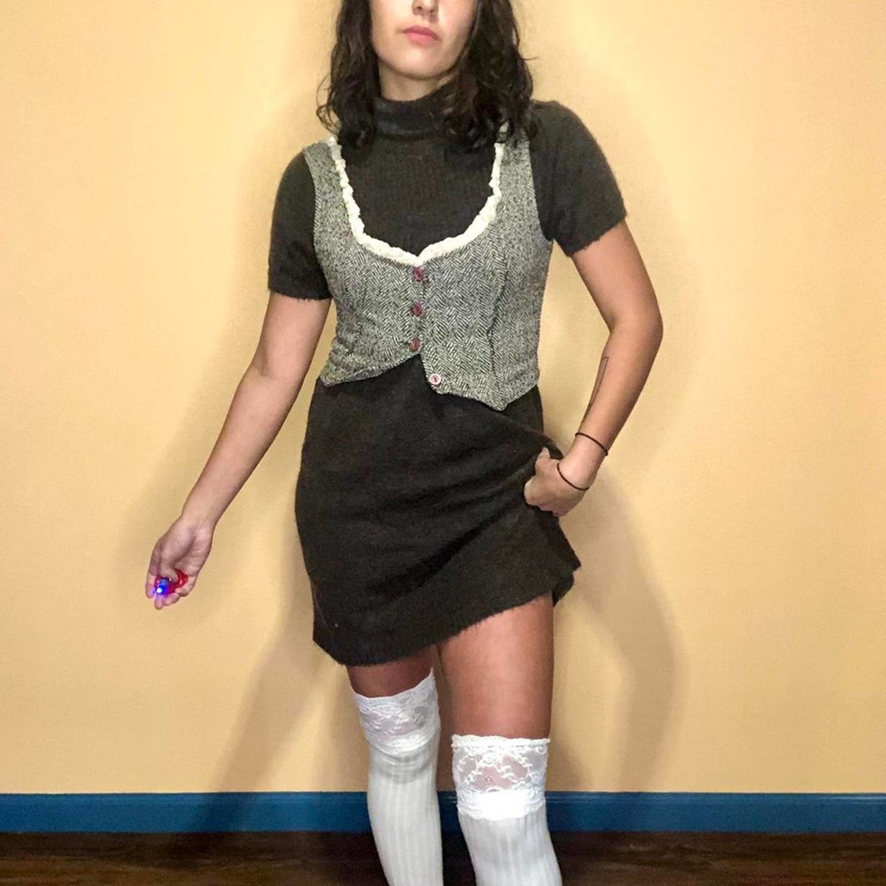 Fairycore sweater dress